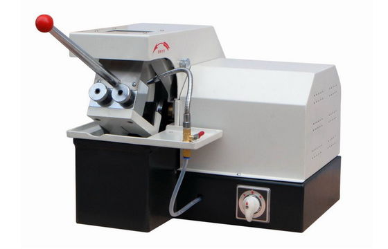 China Manual Metallographic Specimen Cutting Machine Max Cut Diameter 50mm with Water Cooling supplier